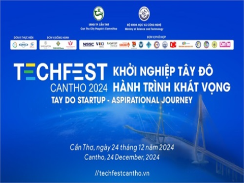 Sắp diễn ra Ngày hội khởi nghiệp đổi mới sáng tạo thành phố Cần Thơ năm 2024 – Techfest Cantho 2024 với chủ đề “Khởi nghiệp Tây Đô – Hành trình khát vọng”