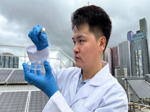 Thiết bị xốp thông minh thu thập nước từ không khí