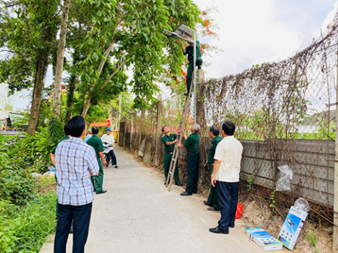 Hội Cựu chiến binh tham gia đảm bảo an toàn giao thông 
