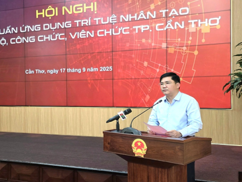 Hội nghị tập huấn ứng dụng trí tuệ nhân tạo cho cán bộ, công chức, viên chức thành phố Cần Thơ năm 2025