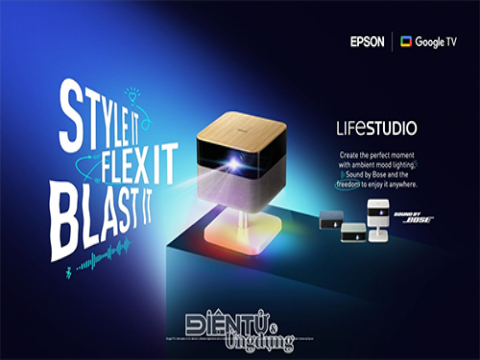 Epson giới thiệu dòng máy chiếu Lifestudio mới