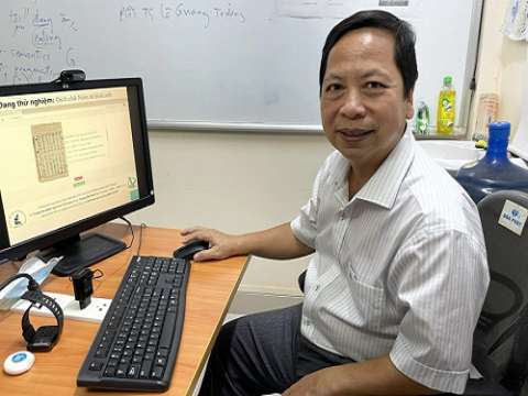 Ứng dụng AI chuyển chữ Nôm sang chữ Quốc ngữ