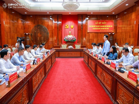 Đại học Cần Thơ ký kết hợp tác toàn diện với UBND tỉnh Đồng Tháp: Kiến tạo động lực phát triển bền vững cho Đồng bằng sông Cửu Long