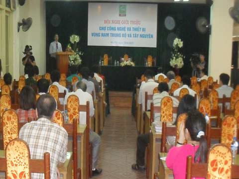 Hội nghị giới thiệu Chợ công nghệ và thiết bị vùng Nam Trung bộ và Tây Nguyên (Techmart Daknong 2013) do Cục Thông tin KH&CN Quốc gia tổ chức mới đây tại Hà Nội.