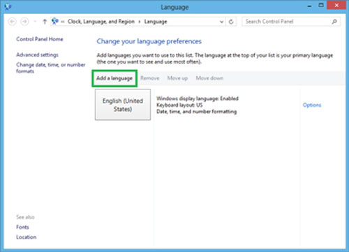 Cực dễ để Việt h&oacute;a Windows 8