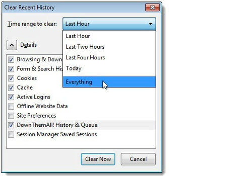 Tăng tốc cho tr&igrave;nh duyệt Firefox
