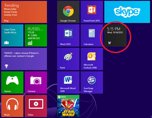Phần mềm Jojuba Clock 10 phần mềm hay cho Windows 8