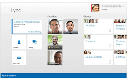 Phần mềm Lync 10 phần mềm hay cho Windows 8