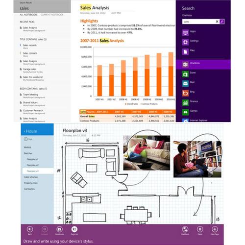 Phần mềm OneNote 10 phần mềm hay cho Windows 8