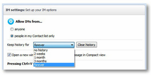 Cách xóa lịch sử trò chuyện trên Skype