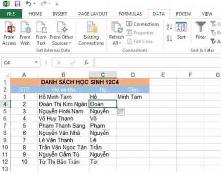 8 tính năng tốt nhất trên Excel 2013