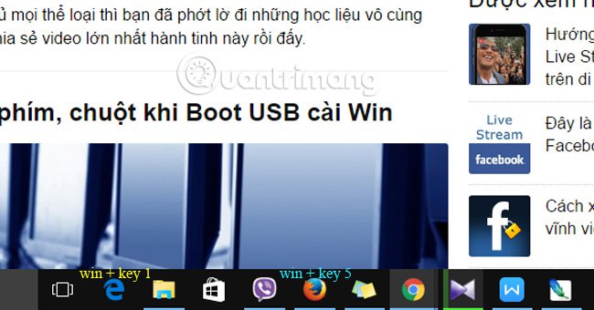 7 thủ thuật điều khiển nhanh Windows 10