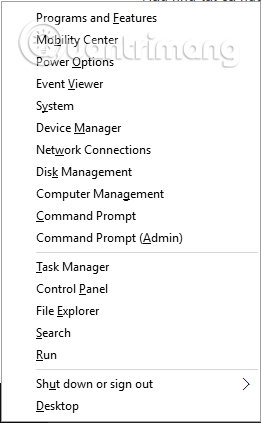 7 thủ thuật điều khiển nhanh Windows 10