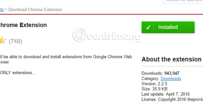 Download Chrome Extension