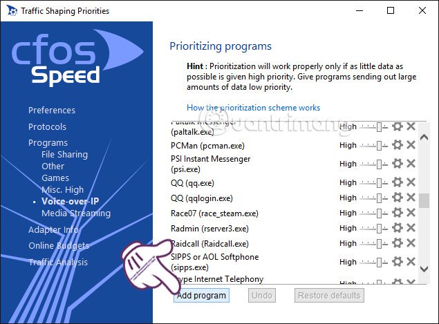 cFosSpeed